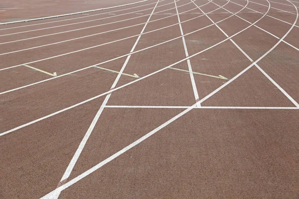 Straight track, detail of an outdoor jogging track, outdoor sports, aerobic