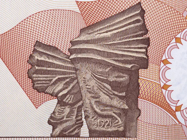 Image Silesian Insurgents Monument Polish Money Zloty — ストック写真