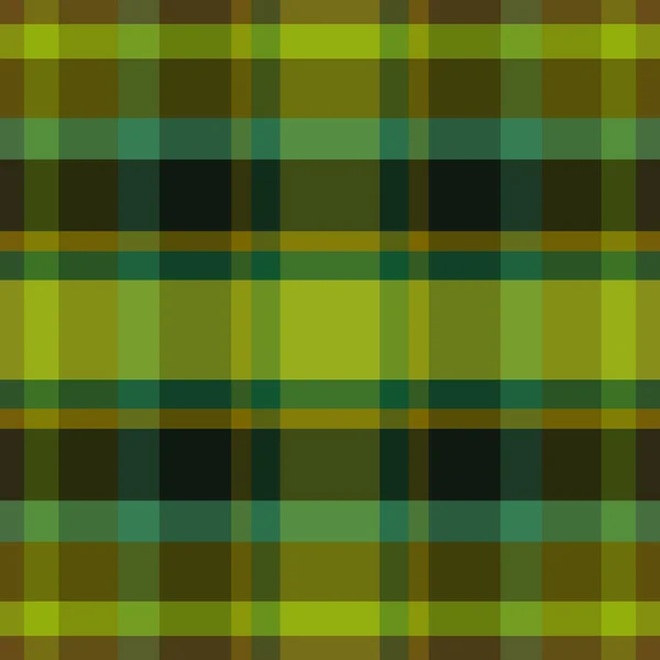 Tartan Vettoriale Astratto Senza Soluzione Continuità Verde Marrone Verde Acqua — Foto Stock