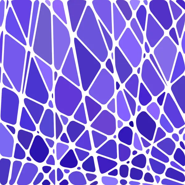 Абстрактний Векторний Вітражний Мозаїчний Фон Синій Фіолетовий — стокове фото
