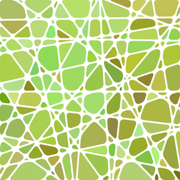 Vetor Abstrato Fundo Mosaico Vidro Manchado Verde Marrom — Fotografia de Stock