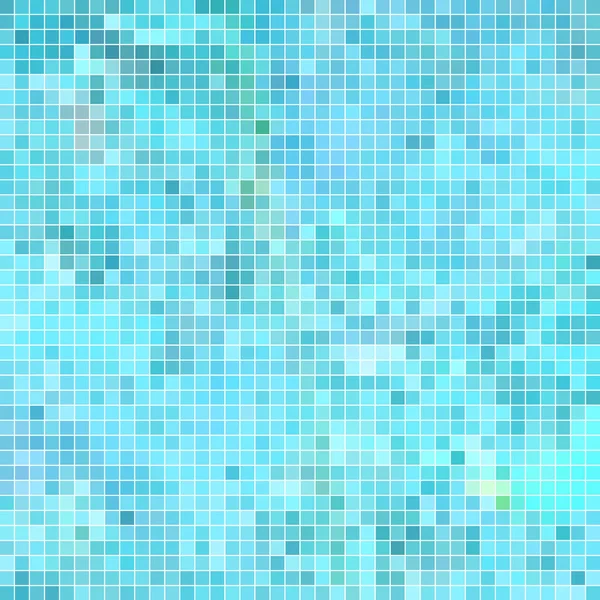 Vector Abstracto Pixel Cuadrado Fondo Mosaico Azul Claro —  Fotos de Stock