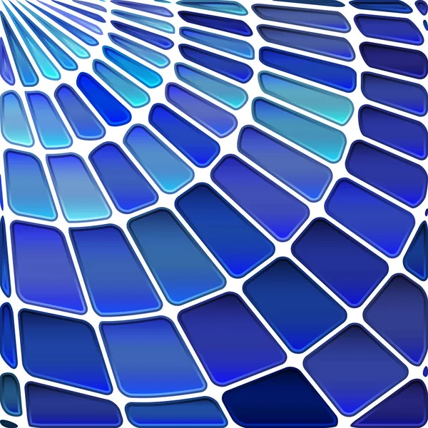 Abstraktní Vektorové Mozaiky Barevného Skla Modré Fialové — Stock fotografie