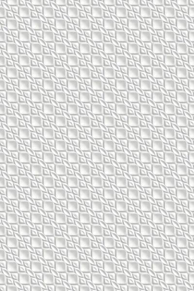 Padrão Fundo Branco Decorativo Sem Costura Tileable — Fotografia de Stock