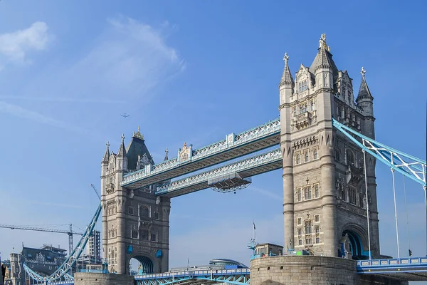 2018 Reino Unido Londres Vista Lateral Del Puente Torre —  Fotos de Stock