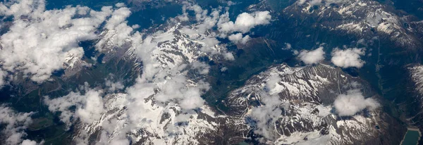Vista Aérea Los Alpes Suizos Europa — Foto de Stock