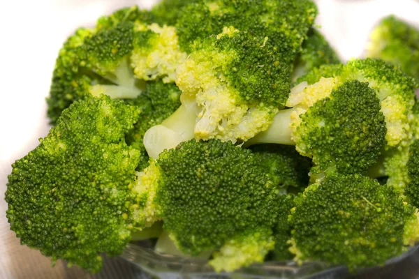 Groene Broccoli Vegetarische Plantaardige Voeding — Stockfoto