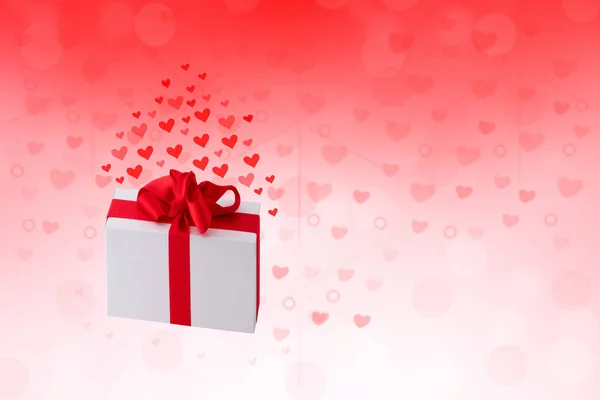 Feliz Día San Valentín Boda Amor Abstracto Romántico Vacaciones Fondo — Foto de Stock