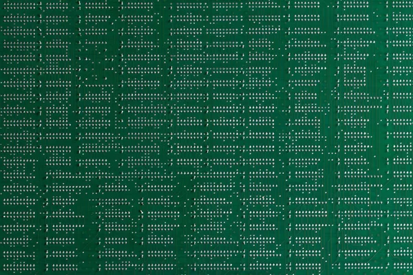 Bilgisayar Teknoloji Arka Plan Yeşil Dijital Elektronik Baskılı Devre Kartı — Stok fotoğraf