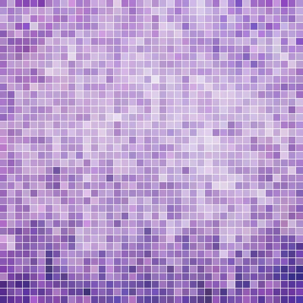 Abstract Vector Met Vierkante Pixels Mozaïek Achtergrond Paars Violet — Stockfoto