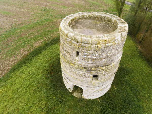 Zabytkowa Wieża Tourny Normandia Francja — Zdjęcie stockowe