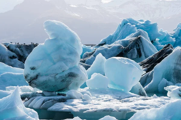 Alterações Climáticas Iceberg Ártico — Fotografia de Stock