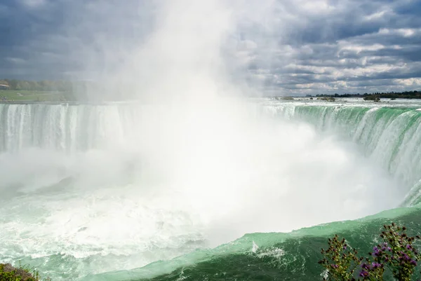 Cataratas Del Niágara Ontario Canadá Potente Canadian Horseshoe Falls — Foto de Stock