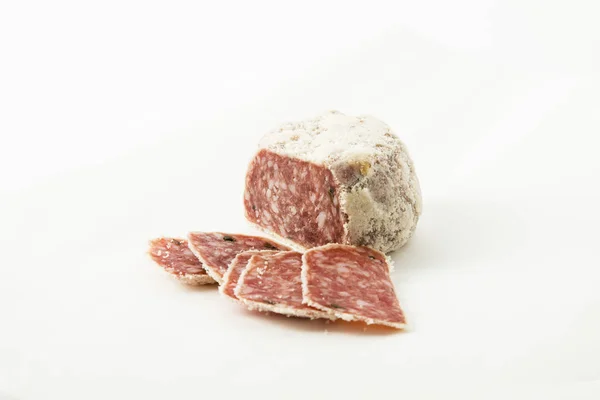 salami with white truffle and parmesan