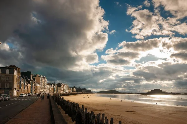 Saint Malo Frankrike Bretagne — Stockfoto