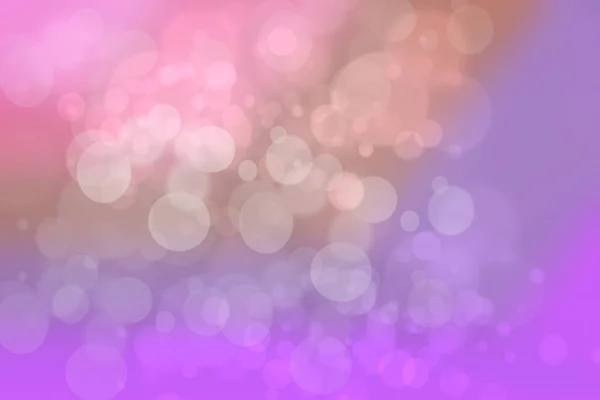 紫色明亮的抽象Bokeh与五彩斑斓的圆圈 您产品的模板展示蒙太奇 漂亮的质感 — 图库照片