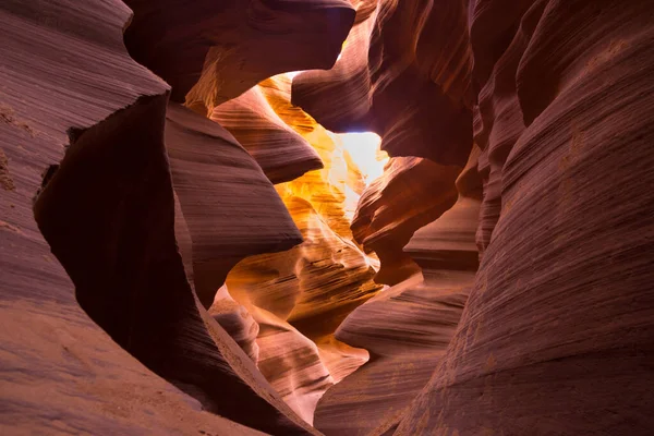 Lagere Anteolpe Canyon Page Arizona — Stockfoto