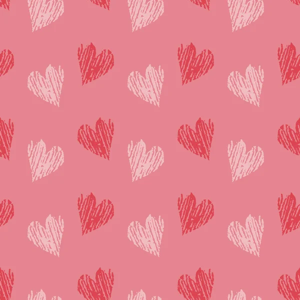 Día San Valentín Fondo Ilustración Con Corazones — Foto de Stock