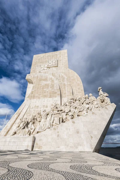 Côté Ouest Monument Aux Découvertes Lisbonne — Photo