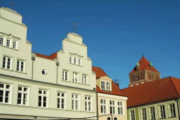 Stare Miasto Greifswaldzie Miasto Północnym Wschodzie Niemiec — Zdjęcie stockowe