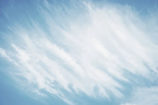 Klarer Blauer Himmel Und Weiße Wolken Sommer Hintergrund — Stockfoto