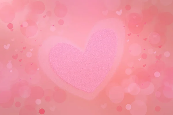 Abstrakter Valentiner Hintergrund Abtract Festlichen Unschärfe Rosa Hell Pastellfarbenen Hintergrund — Stockfoto