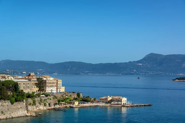 Beautiful View Corfu Town Ionian Sea Greece — Stock Photo, Image