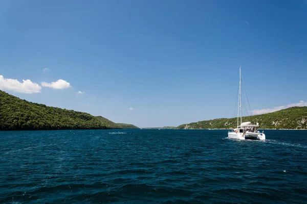 Lim Körfezi Vadisi Bir Özelliktir Kendine Özgü Coğrafi Istria Hırvatistan — Stok fotoğraf