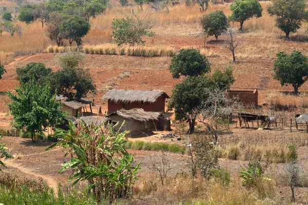 Villages Houses Malawi — Stock Photo, Image
