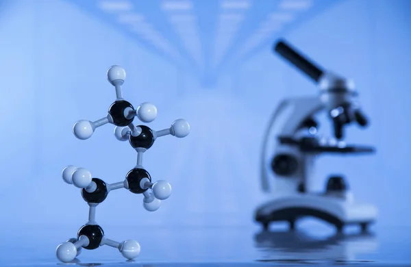 Badania Laboratoryjne Rozwój Wyroby Szklane Eksperymentów Chemicznych — Zdjęcie stockowe