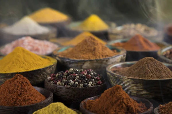 Tło Dymu Spice Still Life — Zdjęcie stockowe