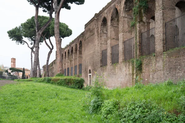 Ворота Сан Фазанни Англ Saint John Риме Италия Древняя Стена — стоковое фото