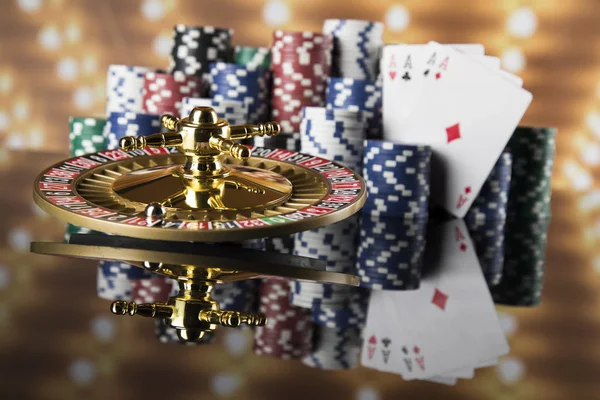 Poker Casino Marker Spel Gamble — Stockfoto