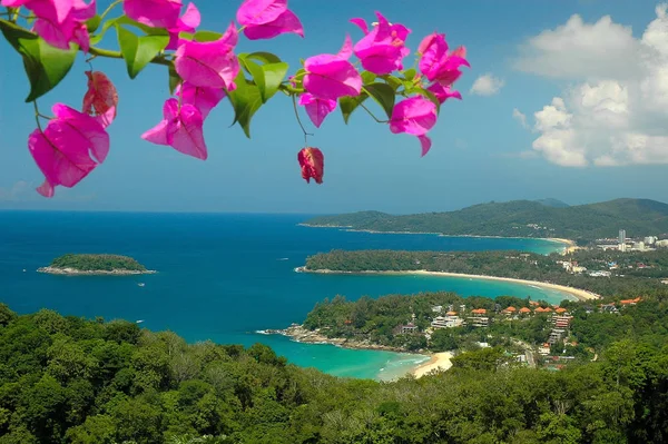 Phuket Island Three Bays — Stockfoto