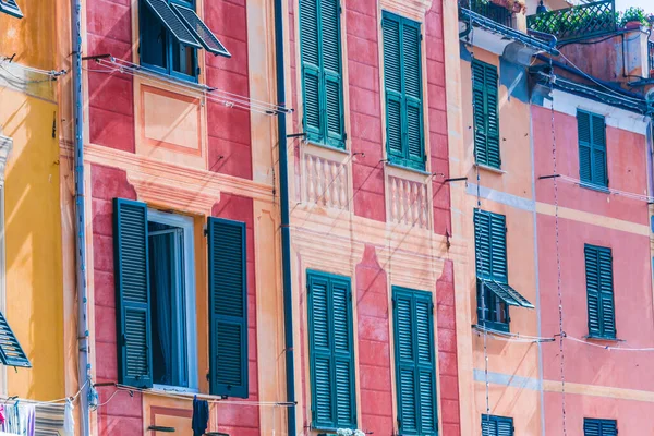 Architecture Portofino Metropolitan City Genoa Italian Riviera Liguria Italy — Stock Photo, Image