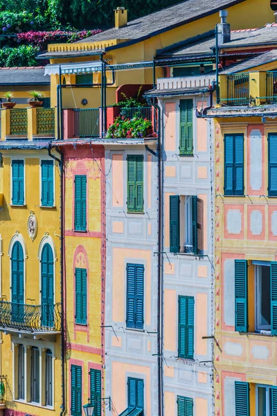 Architecture Portofino Metropolitan City Genoa Italian Riviera Liguria Italy — Stock Photo, Image