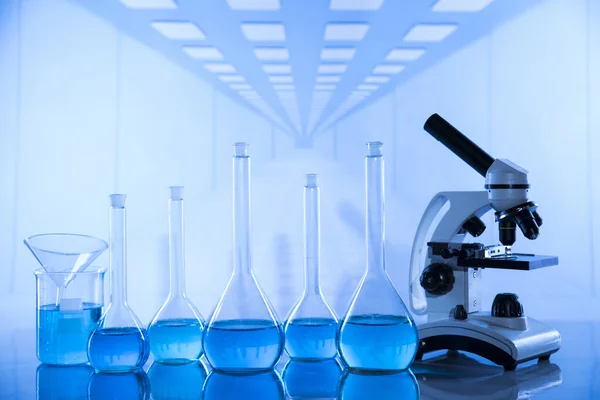 Laboratory Research Development Scientific Glassware Chemical Experiment — Stock Photo, Image