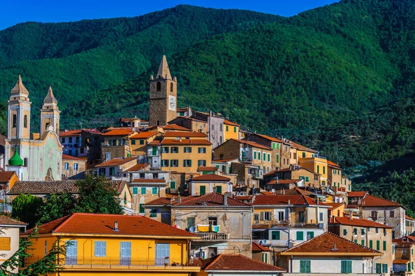 Veduta Ceriana Provincia Imperia Liguria Italia — Foto Stock