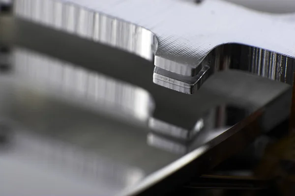 Hard Diskin Ayağının Makro Görüntüsü Yazma Okuma Parmağı — Stok fotoğraf
