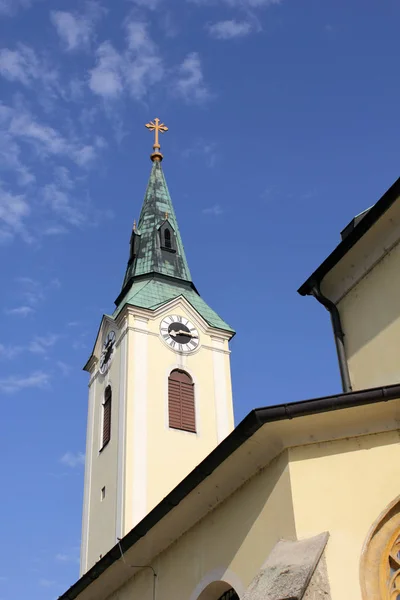 Sint Stefanus Stadtpfarre Amstetten — Stockfoto