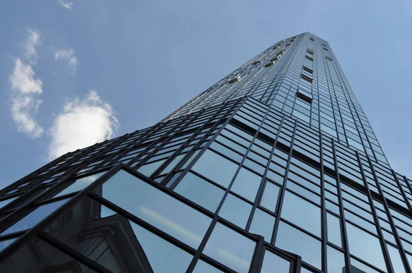 Scenic Urban View Modern Skyscrapers Facade — Stock Photo, Image