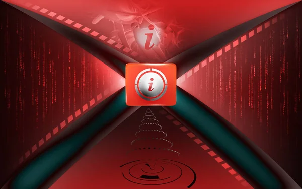 Digitale Illustration der Internet-Ikone im isolierten Hintergrund — Stockbild Digitale Illustration Der Internet Ikone Isolierten Hintergrund — Stockfoto