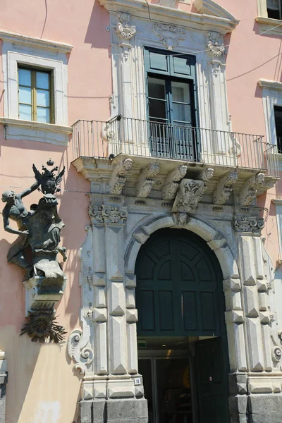Palazzo Gioeni Angio Catania — Foto de Stock