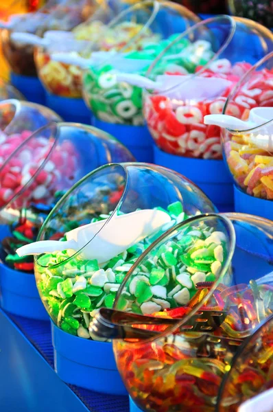 Sweet Colorful Candy Shop — Stock Photo, Image