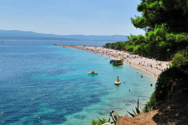 Gente Divierte Playa Las Vacaciones Verano — Foto de Stock