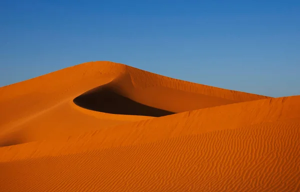 Vue Panoramique Des Dunes Mise Point Sélective — Photo