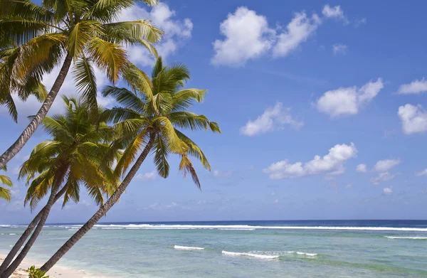 Velero Las Aguas Poco Profundas Cocos Keeling Atolón Océano Índico —  Fotos de Stock