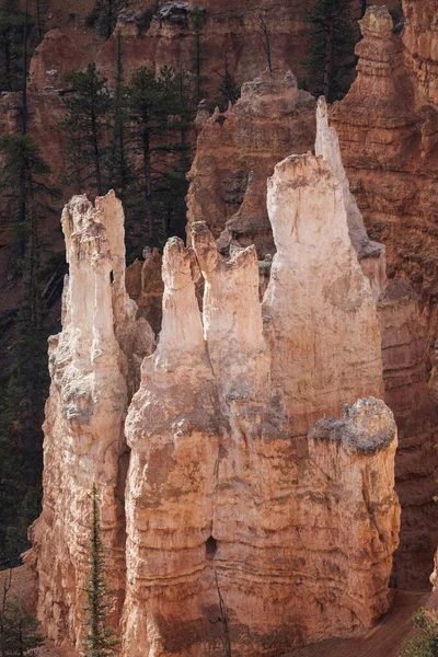 Σχηματισμός Βράχου Bryce Canyon Εθνικό Πάρκο Γιούτα Ηπα — Φωτογραφία Αρχείου