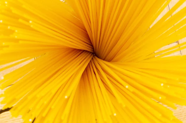 Кучка Спагетти Изолированы Белом Фоне — стоковое фото