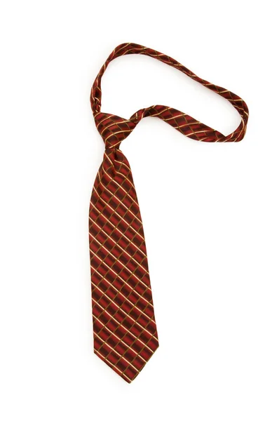 Krawat Izolowany Białym Tle — Zdjęcie stockowe